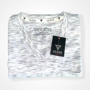 NWT Men’s Guess V-neck Pocket Tee